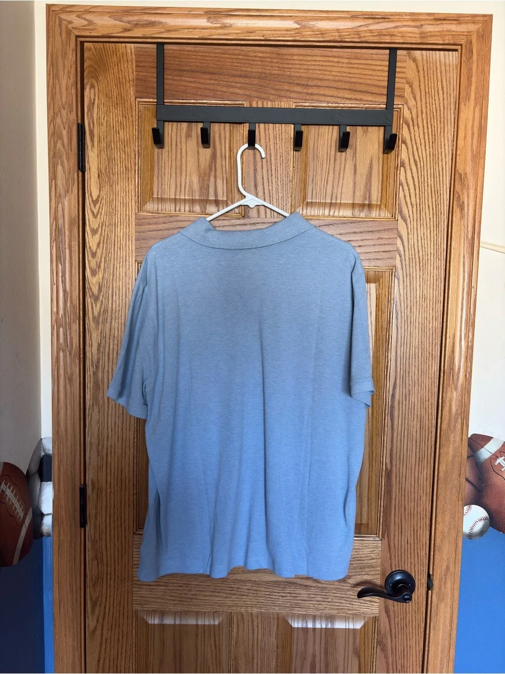Banana Republic Men’s Light Blue Polo Shirt
